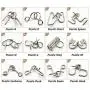 Brain Teaser Puzzles for Kids and Adults - Pack of 12, iKeelo Metal Puzzle Bundle for Mind, IQ and Logic Test, Challenging Disentanglement Games for Party, Holiday, Office (Higher Level) Brain Teaser Puzzles for Kids and Adults - Pack of 12, iKeelo Metal Puzzle Bundle for Mind, IQ and Logic Test, Challenging Disentanglement Games for Party, Holiday, Office (Higher Level)