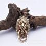 ShungFun 3Pcs Lion Pattern Cell Phone Ring Stand Holder Metal Buckle Tablet Finger Ring Kickstand for All Phones Tablets