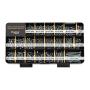 JACKSON PALMER 1,300 Piece Hardware Assortment Kit with Screws, Nuts, Bolts & Washers (3 Trays)