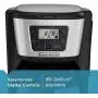 BLACK+DECKER 12-Cup Thermal Coffeemaker, Black/Silver, CM2035B BLACK+DECKER 12-Cup Thermal Coffeemaker, Black/Silver, CM2035B