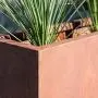 Veradek Metallic Series Corten Steel Span Planter Veradek Metallic Series Corten Steel Span Planter