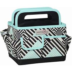 Everything Mary Craft Caddy, Teal - Art Storage for Supplies & Crafts - Supply Organizers Tote for School Classroom, Office, and Home - Organization For Makeup & Nurses