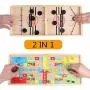 Aliyaduo 2 in 1 Wooden Hockey Game, Desktop Winner Board Game, Table Ice Hockey, Portable Tabletop Board Games Toys for Parent-Child Family Tabletop Game(17.7 x 7.48 x 1.06 Inches) Aliyaduo 2 in 1 Wooden Hockey Game, Desktop Winner Board Game, Table Ice Hockey, Portable Tabletop Board Games Toys for Parent-Child Family Tabletop Game(17.7 x 7.48 x 1.06 Inches)