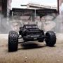 ARRMA Notorious 1/8 Scale BLX Brushless 4WD RC Stunt Truck RTR (6S Lipo Battery Required) with 2.4GHz STX2 Radio, ARA106044T1 (Black)