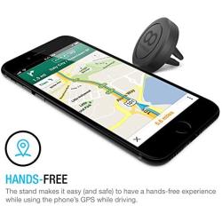 Maxboost Car Mount, [2 Pack] Universal Air Vent Magnetic Car Mounts Holder Compatible with iPhone 12 11 Pro Xs Max XR X 8 7 Plus 6, Galaxy S20 Ultra S10 S10e 5G S9,LG,Note 20 10,Pixel(Work Most Case)