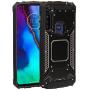 CELZEN - for Motorola Moto G Stylus XT2043, Moto G Power XT2041 (2020 Version) - Aluminum Metal Hybrid Phone Case - ZY1 Black