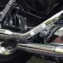 Cobella Universal Motorcycle Metal Exhaust Heat Shield Silver Straight Pattern Heel Guard Exhaust Muffler Pipe Cover Cobella Universal Motorcycle Metal Exhaust Heat Shield Silver Straight Pattern Heel Guard Exhaust Muffler Pipe Cover
