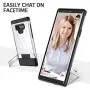 ESR Metal Kickstand Case Compatible for Samsung Note 9,[Vertical and Horizontal Stand] [Reinforced Drop Protection] Hard PC Back with Flexible TPU Bumper for Note 9(Sliver)