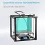 Official Creality Ender 5 Plus 3D Printer with BL Touch, Tempered Glass Plate and Touch Color Screen, Large Build Volumn 350X350X400mm