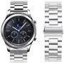 Oitom Stainless Steel Bands for Galaxy Watch 46mm Galaxy S3 Classic/Frontier,22mm Premium Metal Replacement Band(Silver)