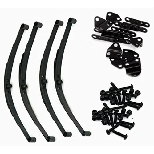 RC-FAST Black 1 Set Leaf Springs Set HighLift Chassis for D90 1/10 RC Crawler Car Upgrade Parts