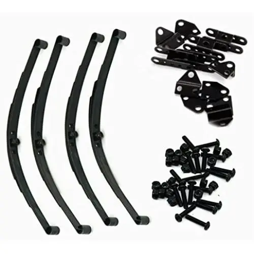 RC-FAST Black 1 Set Leaf Springs Set HighLift Chassis for D90 1/10 RC Crawler Car Upgrade Parts RC-FAST Black 1 Set Leaf Springs Set HighLift Chassis for D90 1/10 RC Crawler Car Upgrade Parts