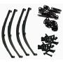 RC-FAST Black 1 Set Leaf Springs Set HighLift Chassis for D90 1/10 RC Crawler Car Upgrade Parts
