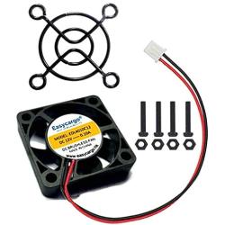 4 Set 40mm 12V Dc Fan + Heatsink Kit with pre-Applied Thermal Conductive Adhesive Tape