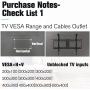 Mounting Dream Tilt TV Wall Mount TV Bracket for Most of 42-70 Inches TV, TV Mount Tilt up to 20 Degrees with VESA 200x100 to 600x400mm and Loading 132 lbs, Fits 16'', 18'', 24'' Studs MD2165-LK