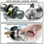 keyless Twist to Lock deadbolt Lock Easily,Single-Lock,New Lathe Finish After 304 Stainless Steel Casting Front Door Lock, shed Lock,Single Cylinder Deadbolt and Door Knob with Keyless Locking Design keyless Twist to Lock deadbolt Lock Easily,Single-Lock,New Lathe Finish After 304 Stainless Steel Casting Front Door Lock, shed Lock,Single Cylinder Deadbolt and Door Knob with Keyless Locking Design