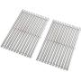 Replace parts 7527, 7525, 7526, 7639, 7638 Cooking Grates for Weber Spirit 300 Series, Spirit 700, Genesis Silver B/C, Genesis Gold B/C -17 1/4 X 23 1/2'' Grates (Stainless Steel)