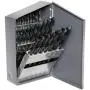 Chicago Latrobe 57714 150 Series High-Speed Steel Jobber Length Drill Bit Set with Metal Case, Black Oxide Finish, 118 Degree Conventional Point, Inch, 29-piece, 1/16'' - 1/2'' in 1/64'' increments Chicago Latrobe 57714 150 Series High-Speed Steel Jobber Length Drill Bit Set with Metal Case, Black Oxide Finish, 118 Degree Conventional Point, Inch, 29-piece, 1/16'' - 1/2'' in 1/64'' increments