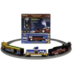 Lionel Disney Mickey & Friends Express LionChief 2-4-2 Set with Bluetooth Capability, Electric O Gauge Model Train Set with Remote