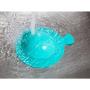 StopShroom STBLU232 Universal Stopper Plug Cover for Bathtub, Bathroom and Kitchen Drains, Aqua