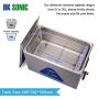 Professional Ultrasonic Cleaner - DK SONIC Sonic Cleaner with Heater and Basket for Metal Parts,Carburetor,Fuel Injector,Brass,Auto Parts,Engine Parts,Motor Repair Tools,etc (30L)