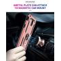 Galaxy J7 2018 Case,Samsung Galaxy J7 Aero/J7 Top/J7 Crown/J7 Aura/J7 Refine/J7 Star/J7 Eon Case,SUSAA 360 Degree Rotating Ring Holder Kickstand Case for Galaxy J7 2018 Rose Gold