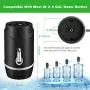 5 Gallon Water Dispenser,Electric Drinking Water Pump Portable Water Dispenser Universal USB Charging Water Bottle Pump For 2-5 Gallon With 2 Silicone 5 Gallon Water Dispenser,Electric Drinking Water Pump Portable Water Dispenser Universal USB Charging Water Bottle Pump For 2-5 Gallon With 2 Silicone