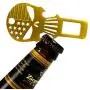 Seat Belt Buckle Alarm Stopper - Metal Seatbelt Silencer Bottle Opener Keychain for All Vehicles - Universal Seat Belt Clip for Cars - Sturdy Metal Car Seat Belt Silencers - Skull (Pearl Gold) Seat Belt Buckle Alarm Stopper - Metal Seatbelt Silencer Bottle Opener Keychain for All Vehicles - Universal Seat Belt Clip for Cars - Sturdy Metal Car Seat Belt Silencers - Skull (Pearl Gold)