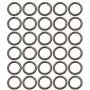 BIKICOCO 3/5 Metal O-Ring Buckle Connector Round Loops Non Welded for Bags Webbing Purse and Belt Straps, Gunmetal, Pack of 30 BIKICOCO 3/5 Metal O-Ring Buckle Connector Round Loops Non Welded for Bags Webbing Purse and Belt Straps, Gunmetal, Pack of 30