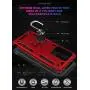 Yerebel Galaxy Note 20 Ultra Case 2020 6.9 inch, [Military Grade] [Metal Ring][Magnetic Support] Defender Heavy Duty Armor Cover for Samsung Galaxy Note 20 Ultra (red)