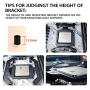 Thermalright SST-AMD AM4 Mounting Bracket CPU Socket Mount Cool Fan Heatsink Bracket Dock Base for AM4 FM1 FM2 FM2+ AM2 AM2+ AM3 AM3+ (Patented Product), Include TF7 Thermal Paste