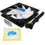 AAB Cooling Slim Silent Fan 8 - Silent and Efficient Low Profile 80mm Fan with 4 Anti-Vibration Pads, Cooling Fan, Computer Fan, Airflow Fan, PC Fan 80mm, 8cm Fan - Value Pack 3 Pieces AAB Cooling Slim Silent Fan 8 - Silent and Efficient Low Profile 80mm Fan with 4 Anti-Vibration Pads, Cooling Fan, Computer Fan, Airflow Fan, PC Fan 80mm, 8cm Fan - Value Pack 3 Pieces