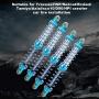 Tbest Shock Absorber Damper, 4pcs RC Update Part Metal Shock Damper + Spare Springs for TRX4 SCX10 D90 1/10 RC Crawler(110mm)