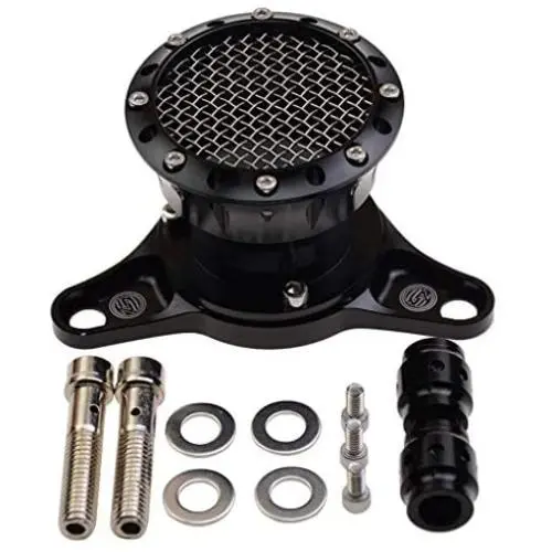 WOOSTAR Motorcycle Air Filter Made of CNC Metal Replacement for Harley Davidson Sportster Iron 883 XL883 XL1200 1991-2016 Air Cleaner WOOSTAR Motorcycle Air Filter Made of CNC Metal Replacement for Harley Davidson Sportster Iron 883 XL883 XL1200 1991-2016 Air Cleaner