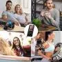 DeeFec 16GB Bluetooth4.1 MP3 Music Player Built-in Speaker with 2.4inch HD Screen, FM Radio, Voice Recorder Functions Metal Body, Support SD Card up to 128GB - Black