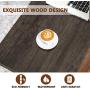 Homemaxs C Table Sofa Side End Table, Small Side Tables for Eating, Working and Writing in Living Room, Bedroom, Couch & Small Spaces