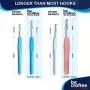 BeCraftee 12 Crochet Hook Set with Ergonomic Handles for Extreme Comfort. Extra Long Crochet Hooks Perfect for Arthritic Hands-  Smooth Needles for Superior Results .