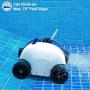 PAXCESS Cordless Automatic Pool Cleaner, Robotic Pool Cleaner with 5000mAh Rechargeable Battery, 90 Mins Working Time, IPX8 Waterproof, Lightweight, Good for Cleaning In-Ground/Above Ground Pool
