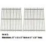 Direct Store Parts DS102 Solid Stainless Steel Cooking grids Replacement for Charbroil, Great Outdoors, Grill Chef, Thermos, Vermont Castings Gas Grills Direct Store Parts DS102 Solid Stainless Steel Cooking grids Replacement for Charbroil, Great Outdoors, Grill Chef, Thermos, Vermont Castings Gas Grills
