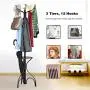 Tangkula Coat Rack Metal Frame Study Portable Free Standing Entryway Hat Coat Jacket Umbrella Holder Hanger with Base Coat Tree Stand (black 003) Tangkula Coat Rack Metal Frame Study Portable Free Standing Entryway Hat Coat Jacket Umbrella Holder Hanger with Base Coat Tree Stand (black 003)
