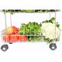 Seville Classics Heavy-Duty Commercial-Grade Utility Cart, NSF Listed