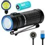 Olight S1R II 1000 Lumens High Performance CW LED Single IMR16340 Powered Upgraded Magnetic USB Rechargeable Side-switch EDC Flashlight with Battery and SKYBEN Battery Case (S1R II) Olight S1R II 1000 Lumens High Performance CW LED Single IMR16340 Powered Upgraded Magnetic USB Rechargeable Side-switch EDC Flashlight with Battery and SKYBEN Battery Case (S1R II)