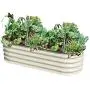 Metal Garden Box, Jungle Jane’s Raised Garden Planter, 3 x 7 ft Outdoor Planter