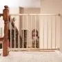 Evenflo, Top of Stairs, Extra Tall Gate, Tan Wood Evenflo, Top of Stairs, Extra Tall Gate, Tan Wood