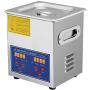 Mophorn Time 2L Ultrasonic Cleaner Jewelry Eyeglass Commercial Industrial Digital Heater Timer Basket, Silver