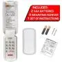 Genie ChainDrive 550 Garage Door Opener - Heavy-Duty Chain Drive System - Includes 2, 3-Button Remotes, Wall Console, Wireless Keypad, Safe T-Beams - Model 2035-TKV,Black Genie ChainDrive 550 Garage Door Opener - Heavy-Duty Chain Drive System - Includes 2, 3-Button Remotes, Wall Console, Wireless Keypad, Safe T-Beams - Model 2035-TKV,Black
