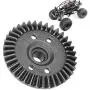 Motor Differential Gear 1:10 Metal Spur Differential Gear Spare Parts Accessory Fits for REMO RC Car