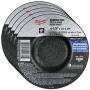 Milwaukee 15 Piece - 4.5'' Grinding & Cut Off Wheel Set for Grinders - Aggressive Grind & Cut for Metal & Stainless Steel