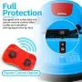 Kidzone DIY Race #00-99 6V Kids Toy Electric Ride On Bumper Car Vehicle Remote Control 360 Spin ASTM-Certified, Blue