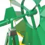 XtremepowerUS 8FT Green Metal Windmill Yard Garden Wind Mill XtremepowerUS 8FT Green Metal Windmill Yard Garden Wind Mill